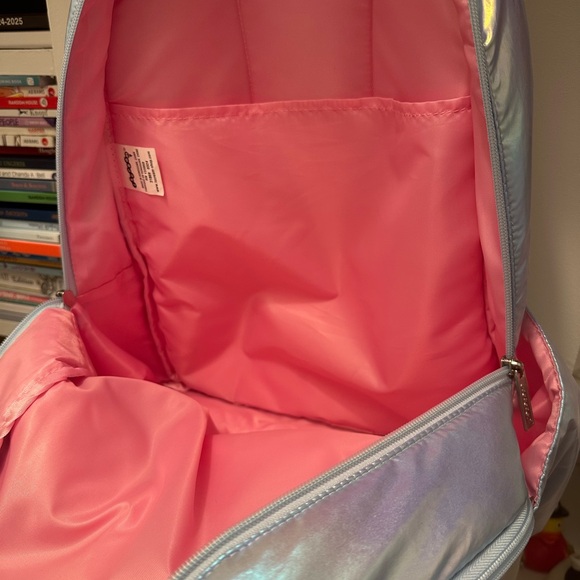 Iscream Color Block Quilted Backpack – Nylon, Padded Straps, Excellent Condition - Picture 6 of 8